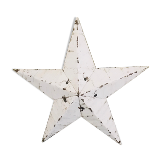 Authentic Amish star USA white 30 cm