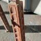 Pair of wooden stools