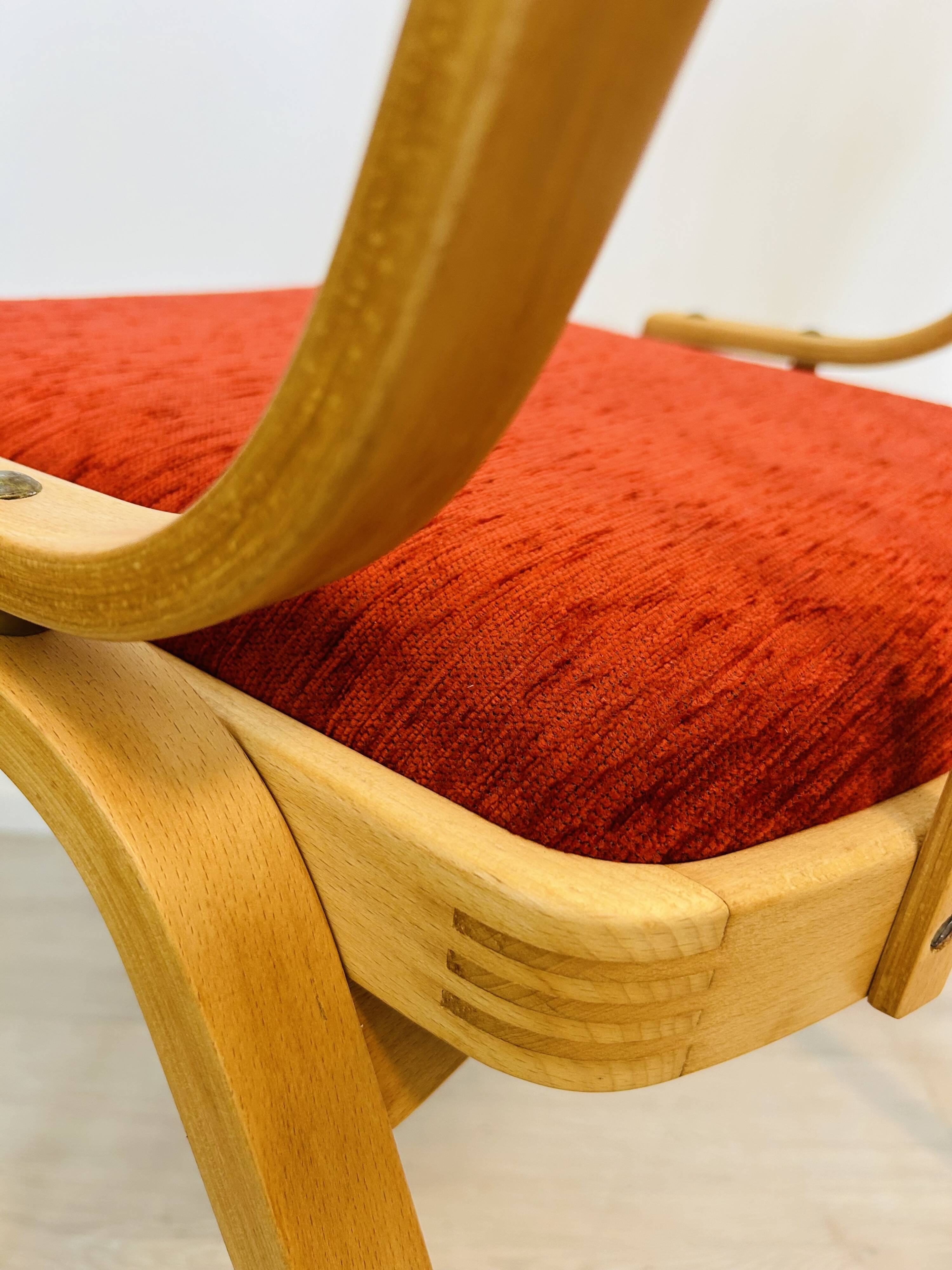 Vintage Chair by Ludvík Volak for TON from Czekoslovakia 1960’s