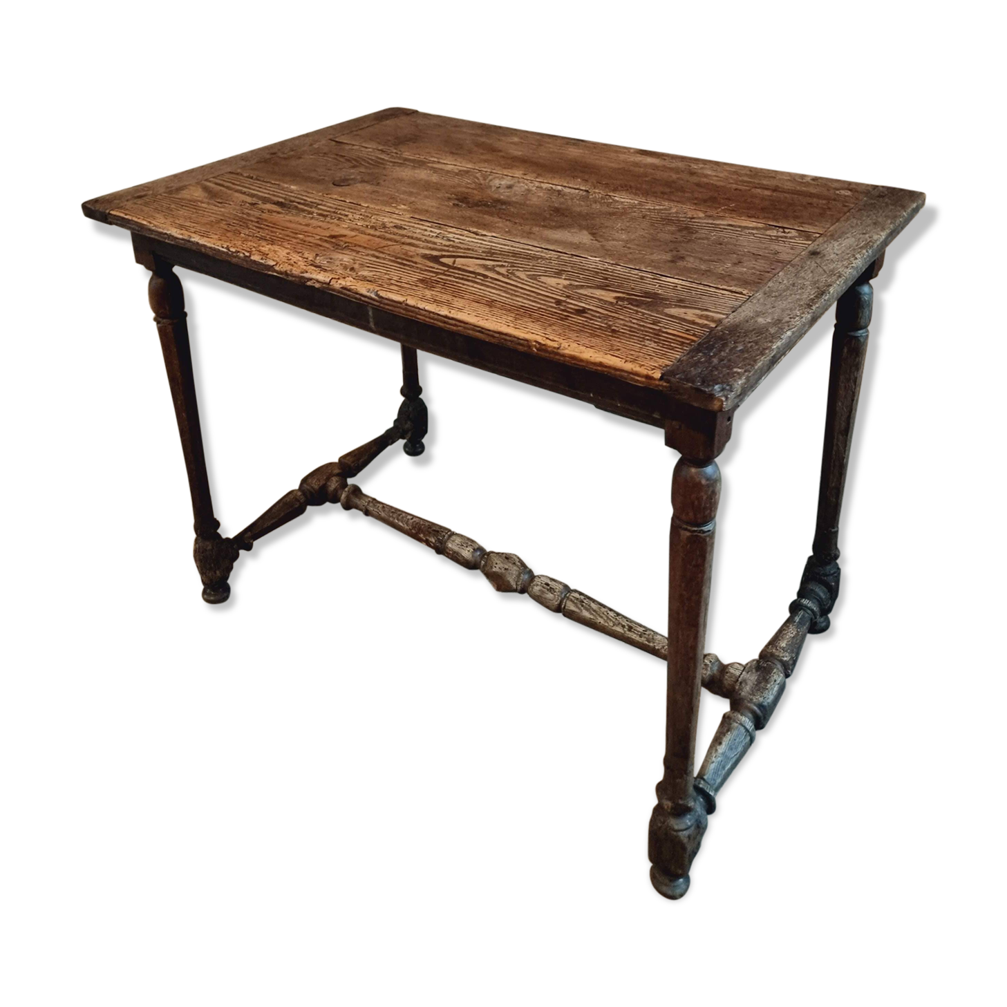 Antique French Table | 19th Century | Oak & Pine