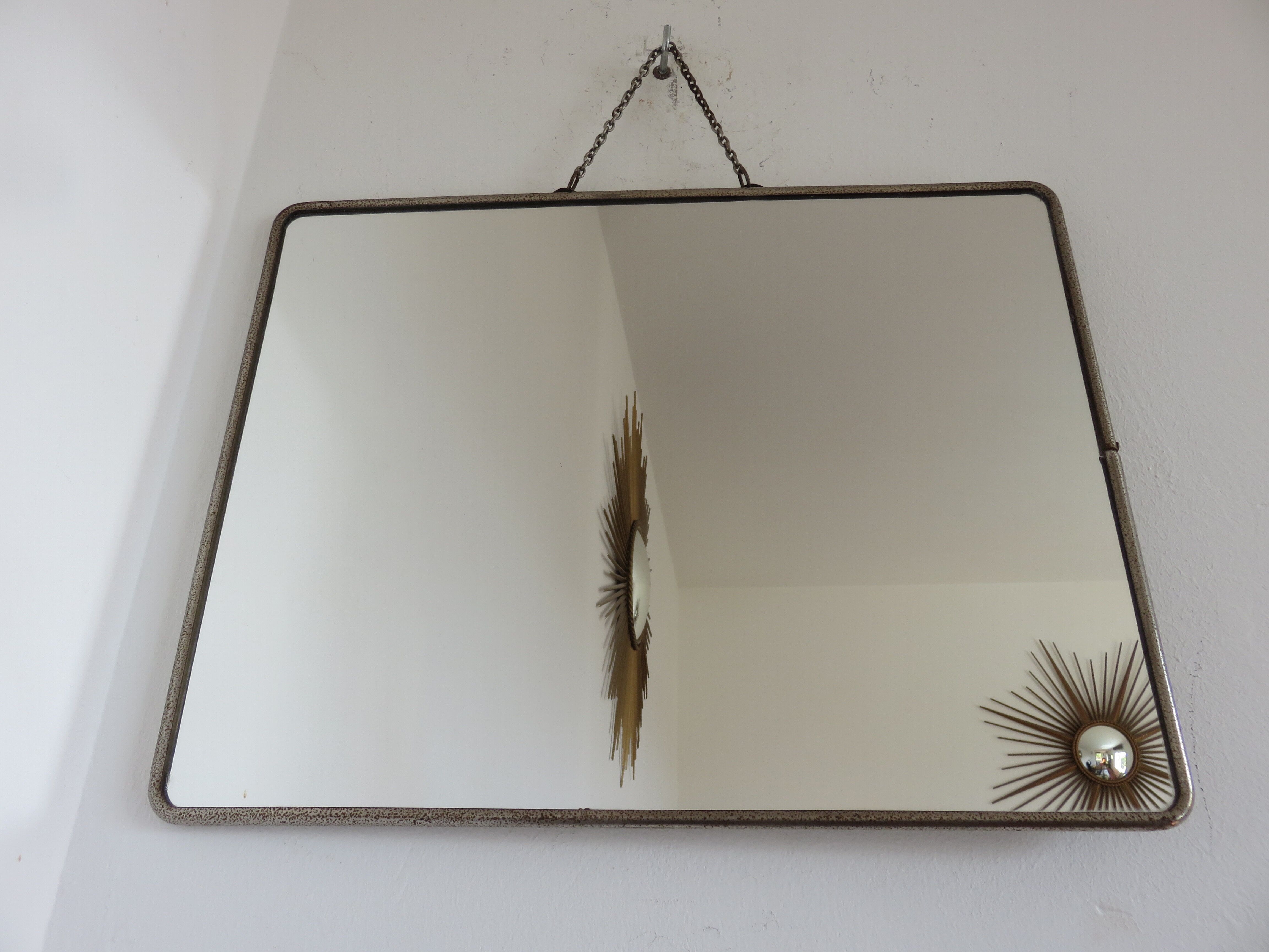 Mirror from the 50/60s - 38,5x29,5cm