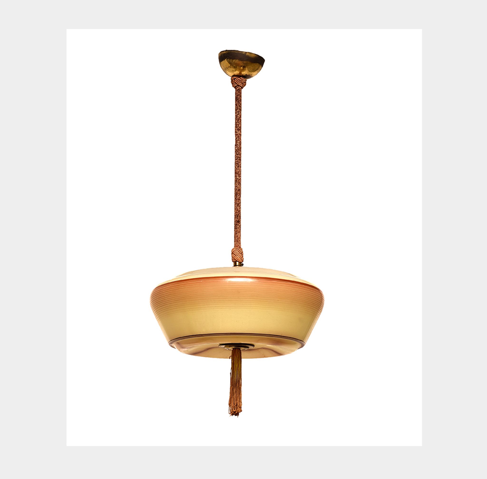 Vintage danish pendel lamp 1930/40