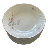 12 vintage Bareuther deep plates