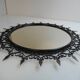 Signed Vallauris Chaty Sun mirror 44cm