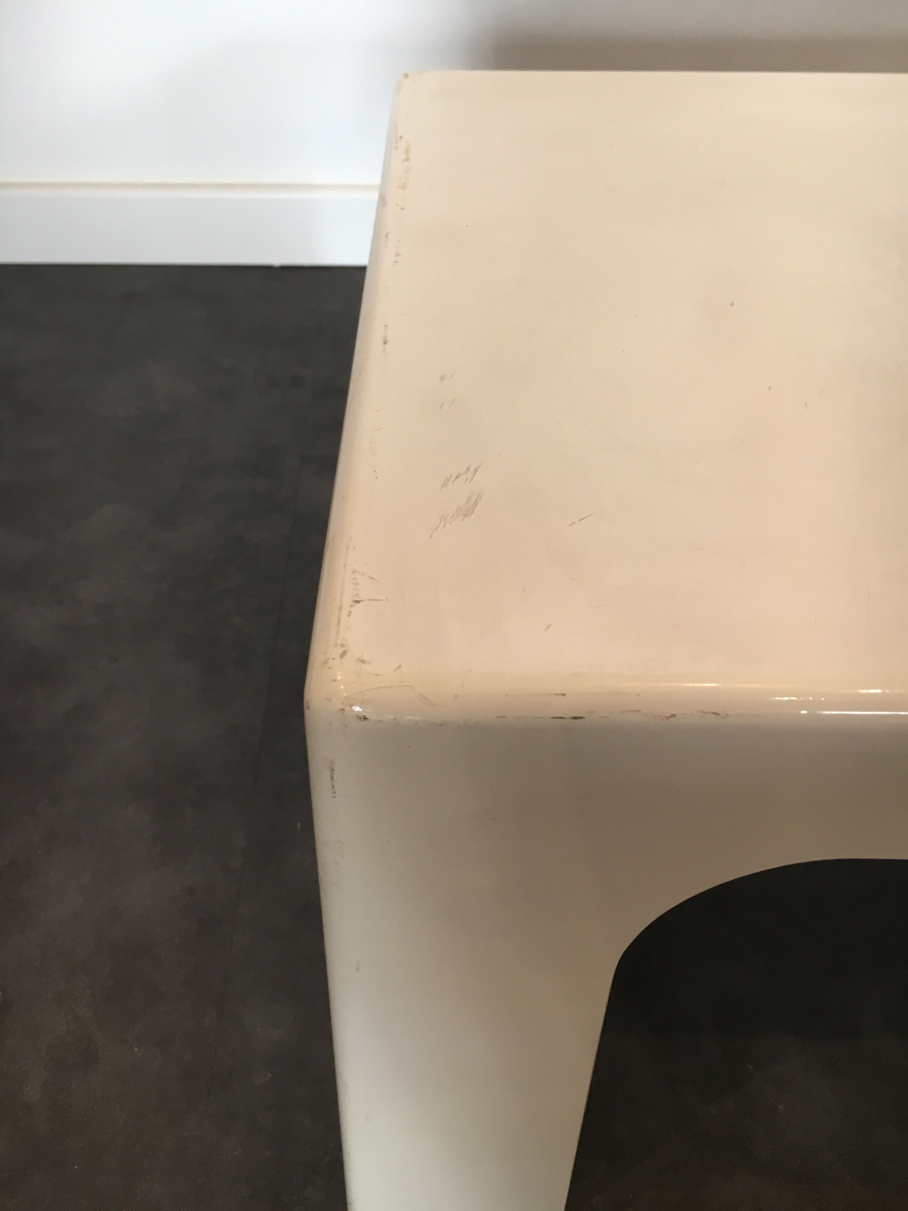 Fiber coffee table edited by Paulus in the 1970's