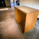 VINTAGE MINI DESK WITH ROLLER SHUTTER / CHILDREN’S DESK