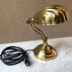 Vintage shell bedside lamp design 80 brass solid