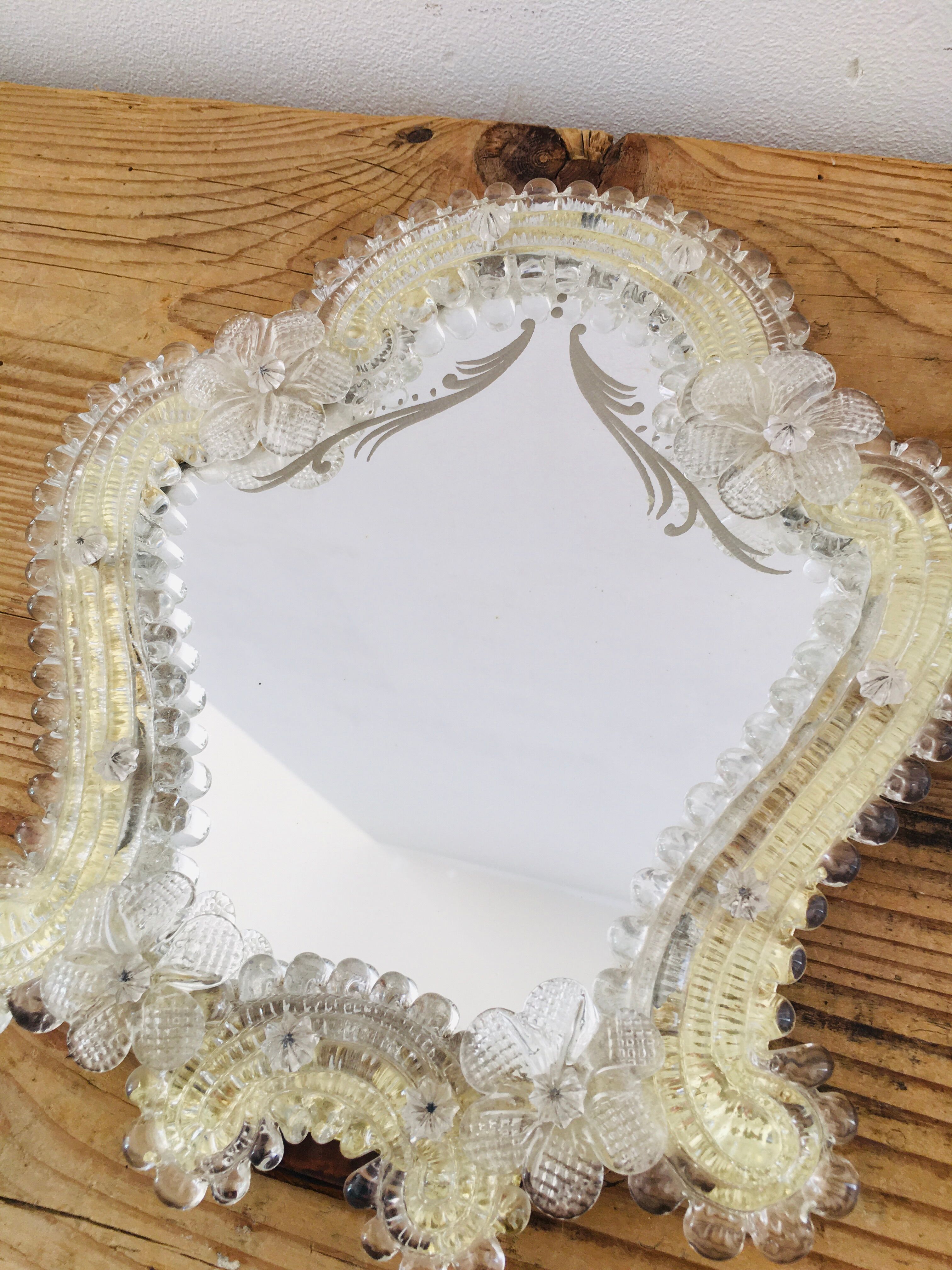 Miroir vénitien murano