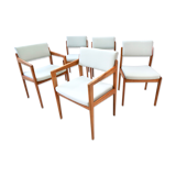 Set of five Dining Chairs by Thonet, 1960s