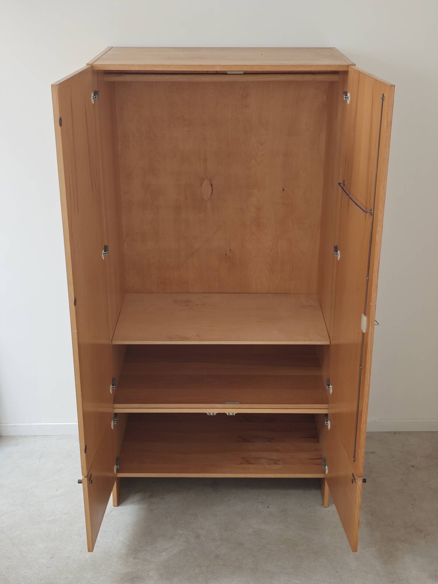Large wooden wardrobe Drevotex 1970