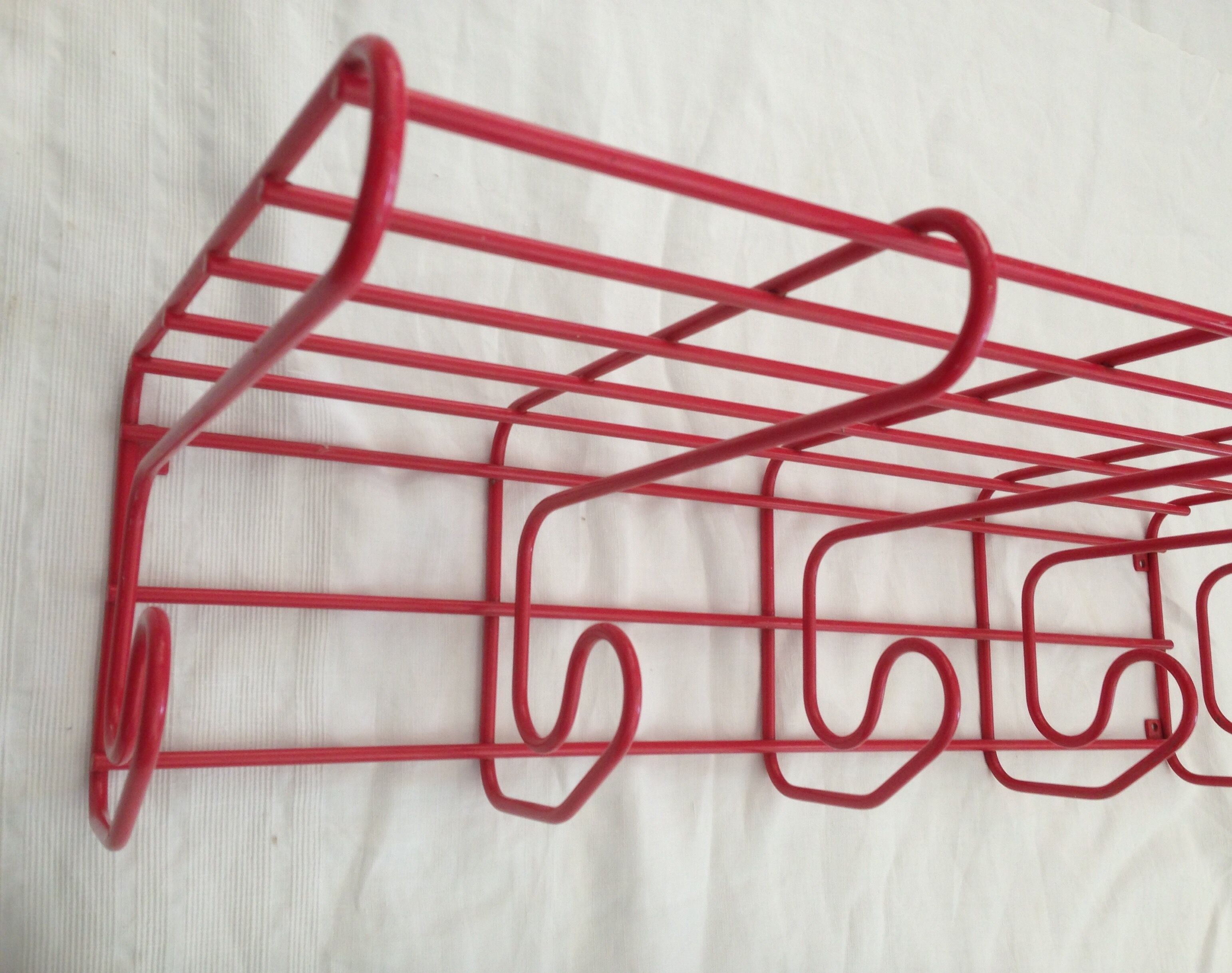 Pair of butterfly and demi-vestiaire of the 70 hooks