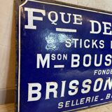 Ancienne plaque émaillée