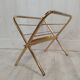 Porte revues vintage en laiton