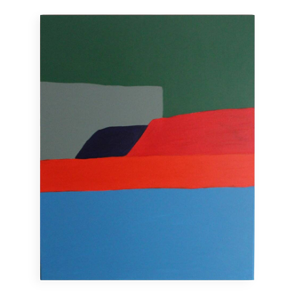 Tableau contemporain sur toile tendue "abstraction 4" par Bodasca