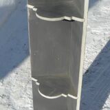 Vintage painted corner shelf