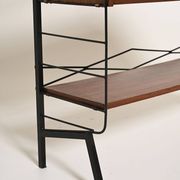 Teak bookcase with drawer cabinet, 1950s-1960s