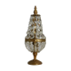 Lampe cristal et laiton