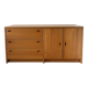 Grande enfilade en chêne, ligne scandinaves - 3 tiroirs et 2 portes