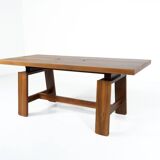 Mid-century modern dining table 611 by Silvio Coppola for Bernini, 1966