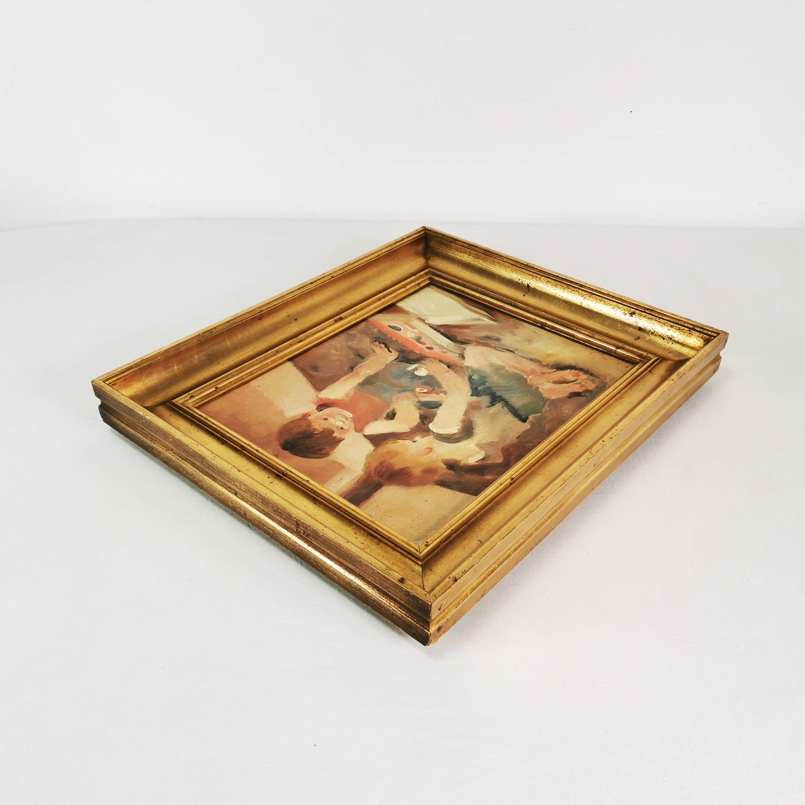 Obraz olejny, Carl Gustav Ludvig Jacobsen, Dania, (1890-1957)