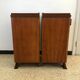 2 vintage oak bedside tables 50s