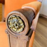 Orange armchair