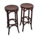 Paire de tabourets de bar