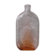 old carafe in orange pink glass