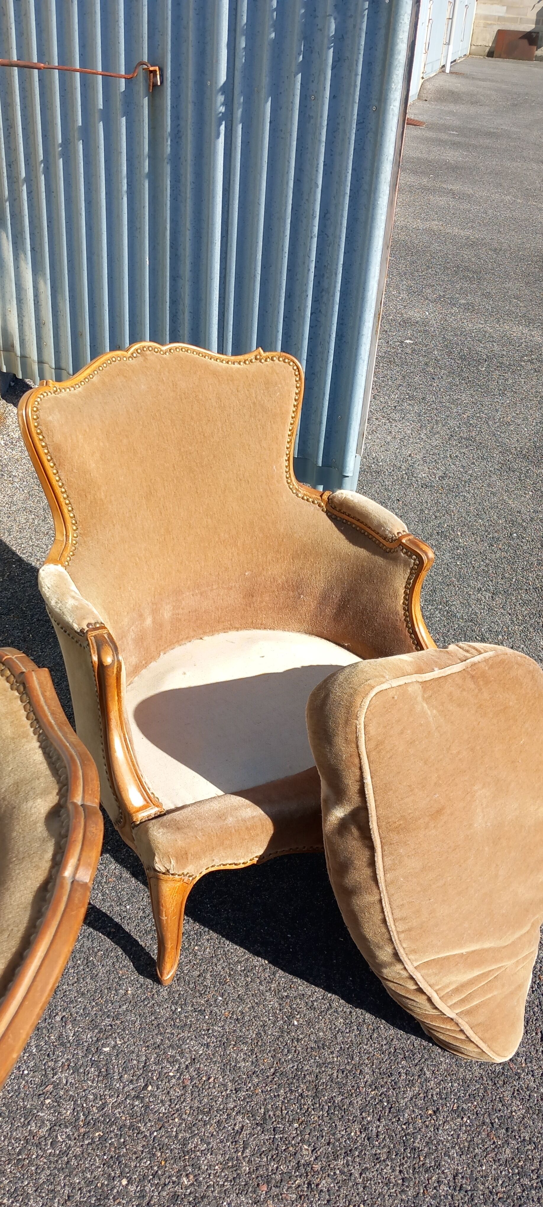 Louis XV style armchairs