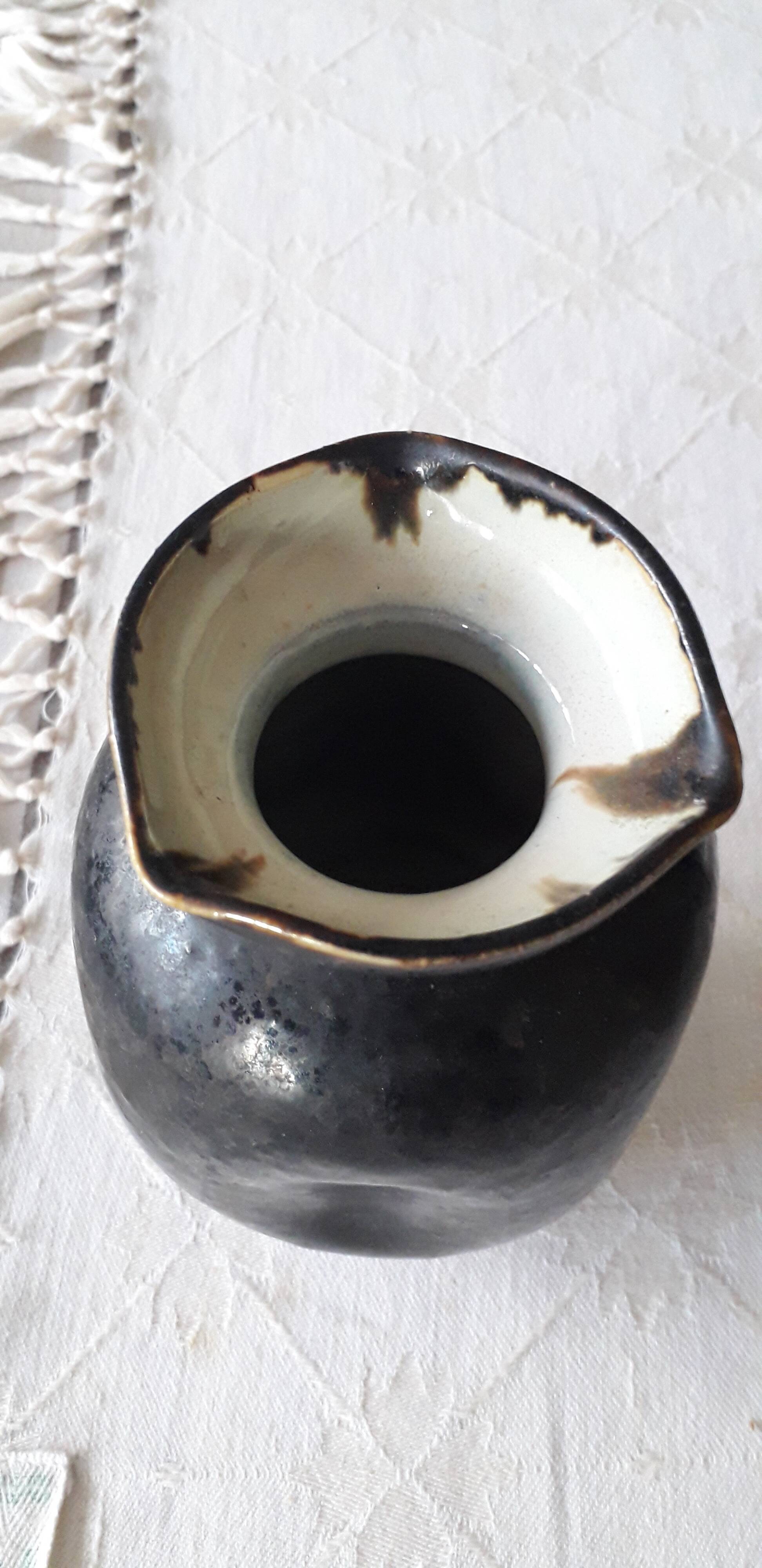Vase ancien en céramique de Warluis