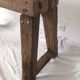 Workbench out of his barn wood
