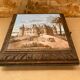 Antique painted ceramic musical coaster chateau chaumont/loire