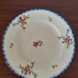 Assiette ancienne sarreguemines