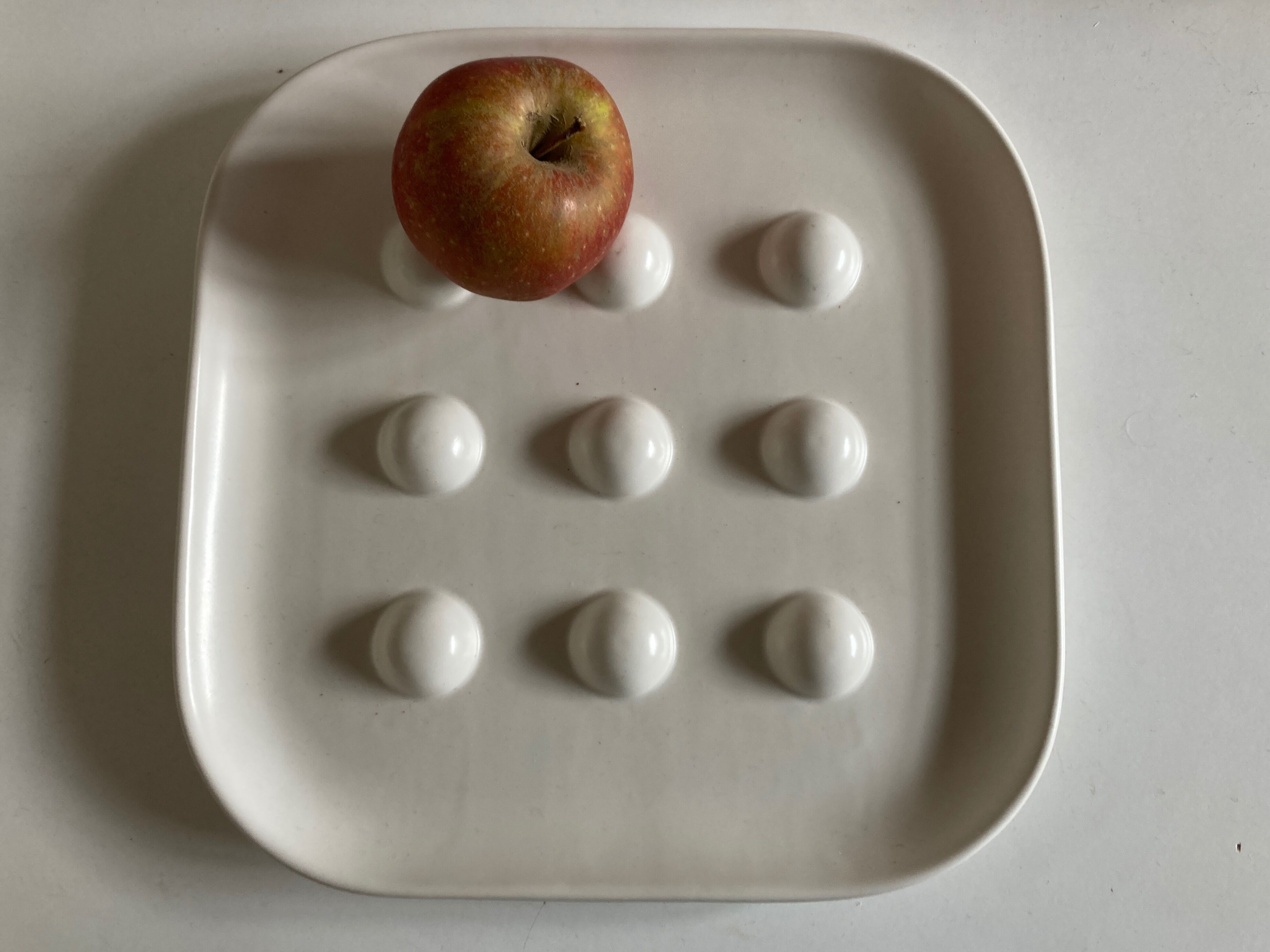 Ceramic space age centerpiece top late 1970