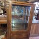 Vitrine art déco en acajou années 1930