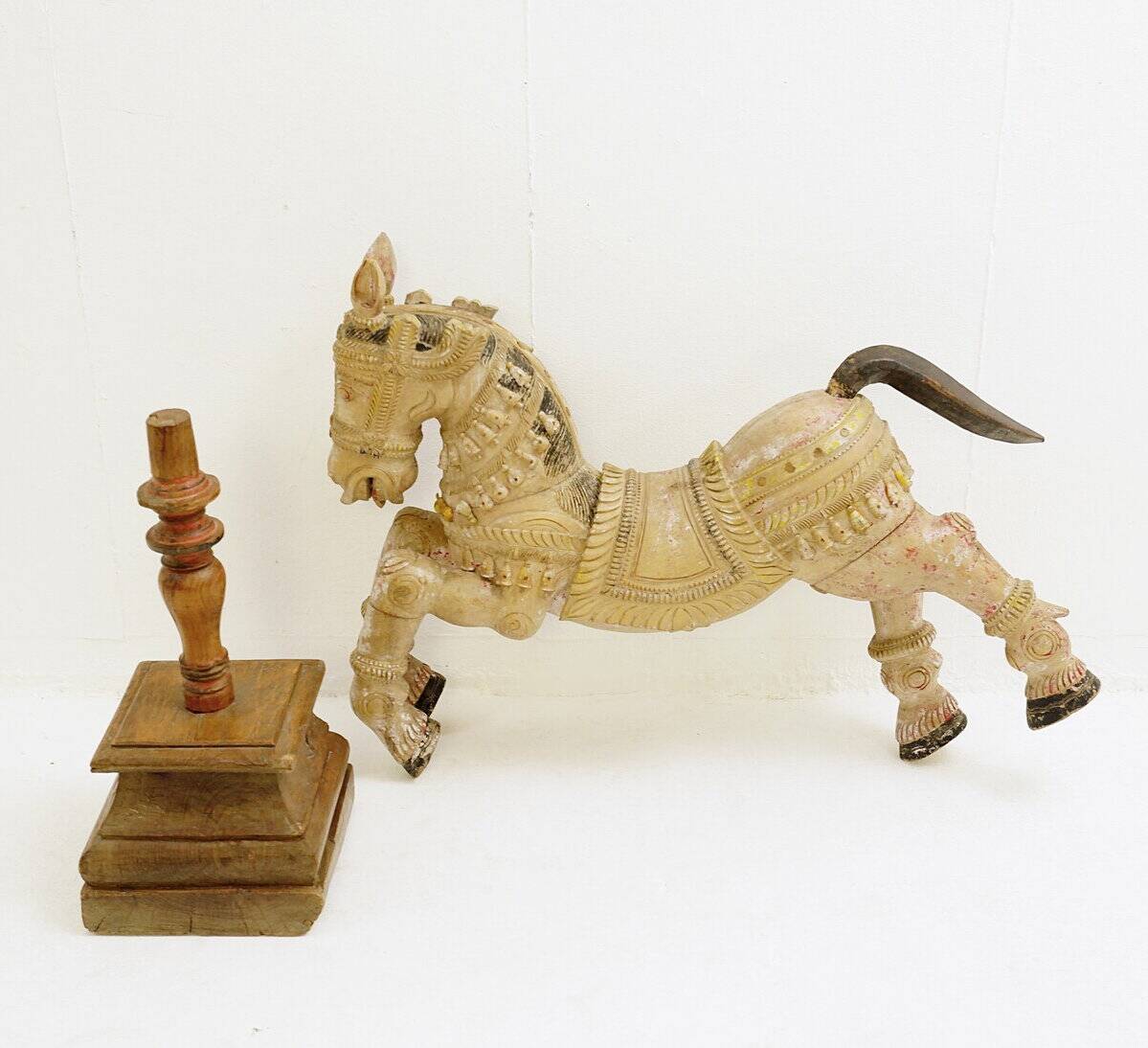 Wooden horse, India
