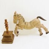 Cheval en bois, Inde