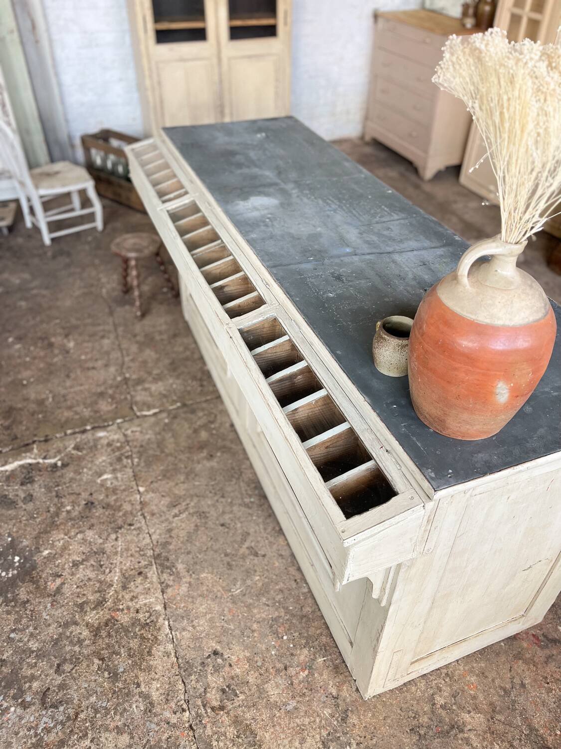 Old hardware store counter