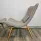 Paire de fauteuils restaurée par Miroslav Navratil