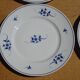 Dessert service, 13 pieces in Limoges porcelain, Bernardaud