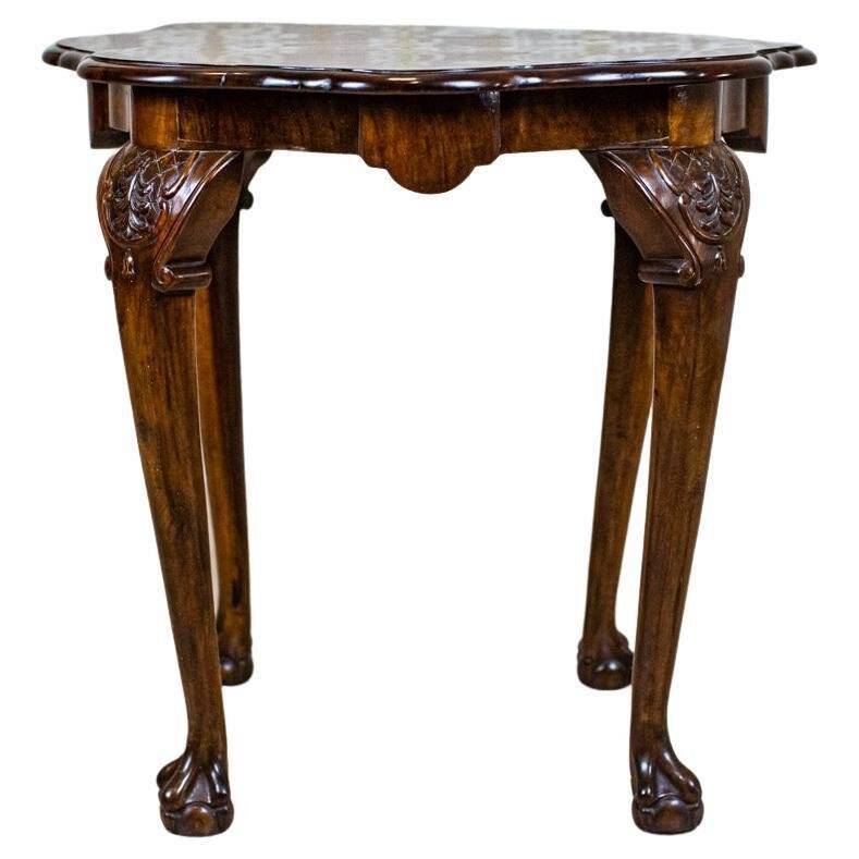 Vintage Walnut Coffee Table, 1950s