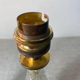 Crystal and bronze lamp bases