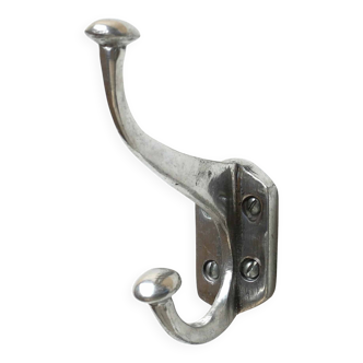 Coat rack "Dented button aluminium"