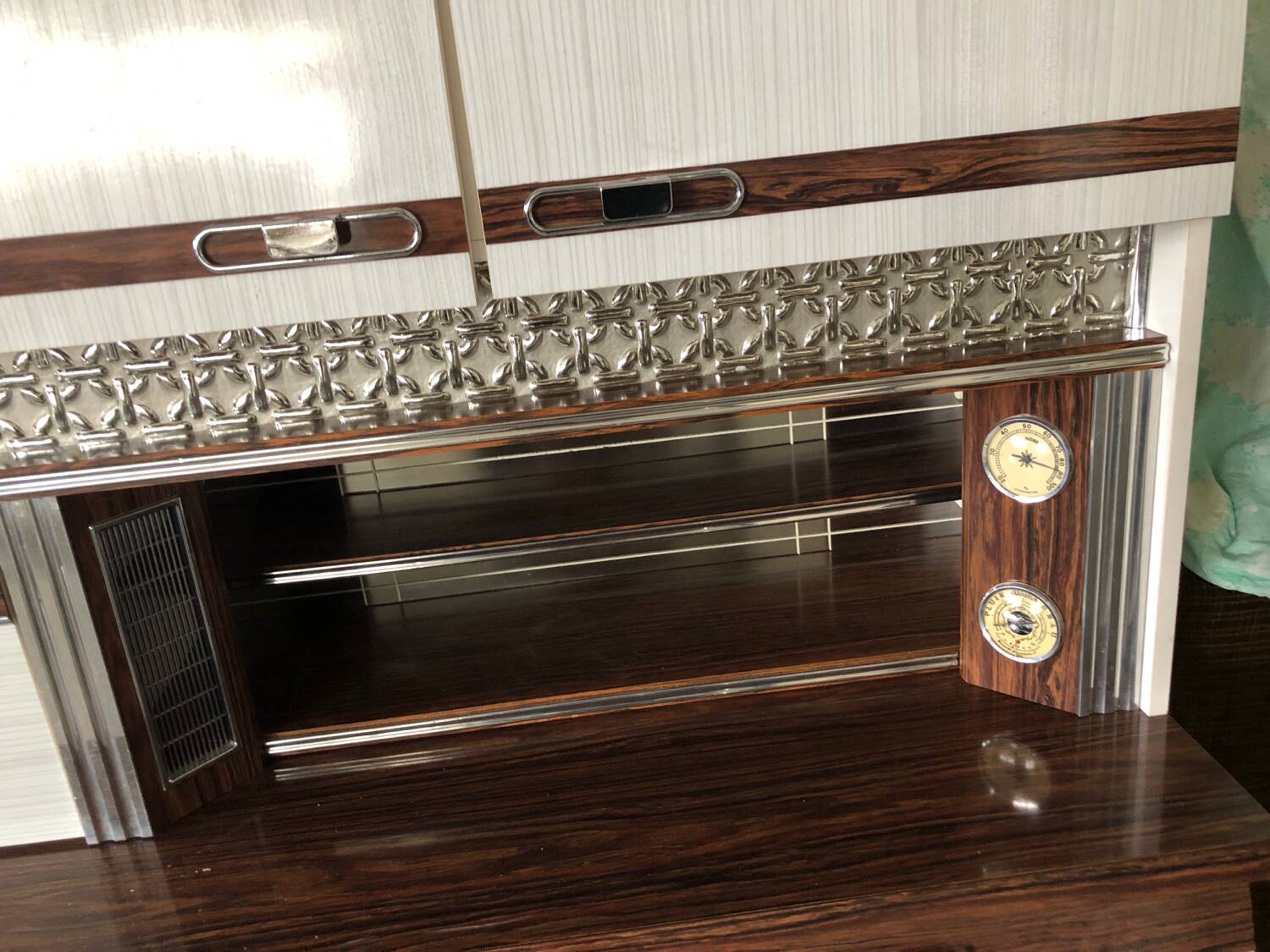 Formica kitchen bar cabinet