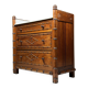 Commode en faux bambou 1900