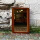 Miroir scandinave en Teck