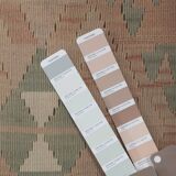 Classic Handwoven Turkish Konya Kilim Production Rug 4'6" X 7'7"