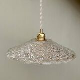 Vintage glass pendant lampshade - tableware collection -