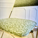 Paire de chaises Lafuma vintage restaurées – design années 70