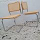 Pair of chairs B32 by Marcel Breuer